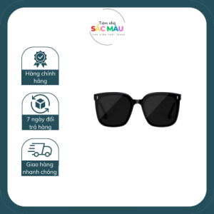 Kính Mát Vuông Đen Cổ Điển - Chống UV400
